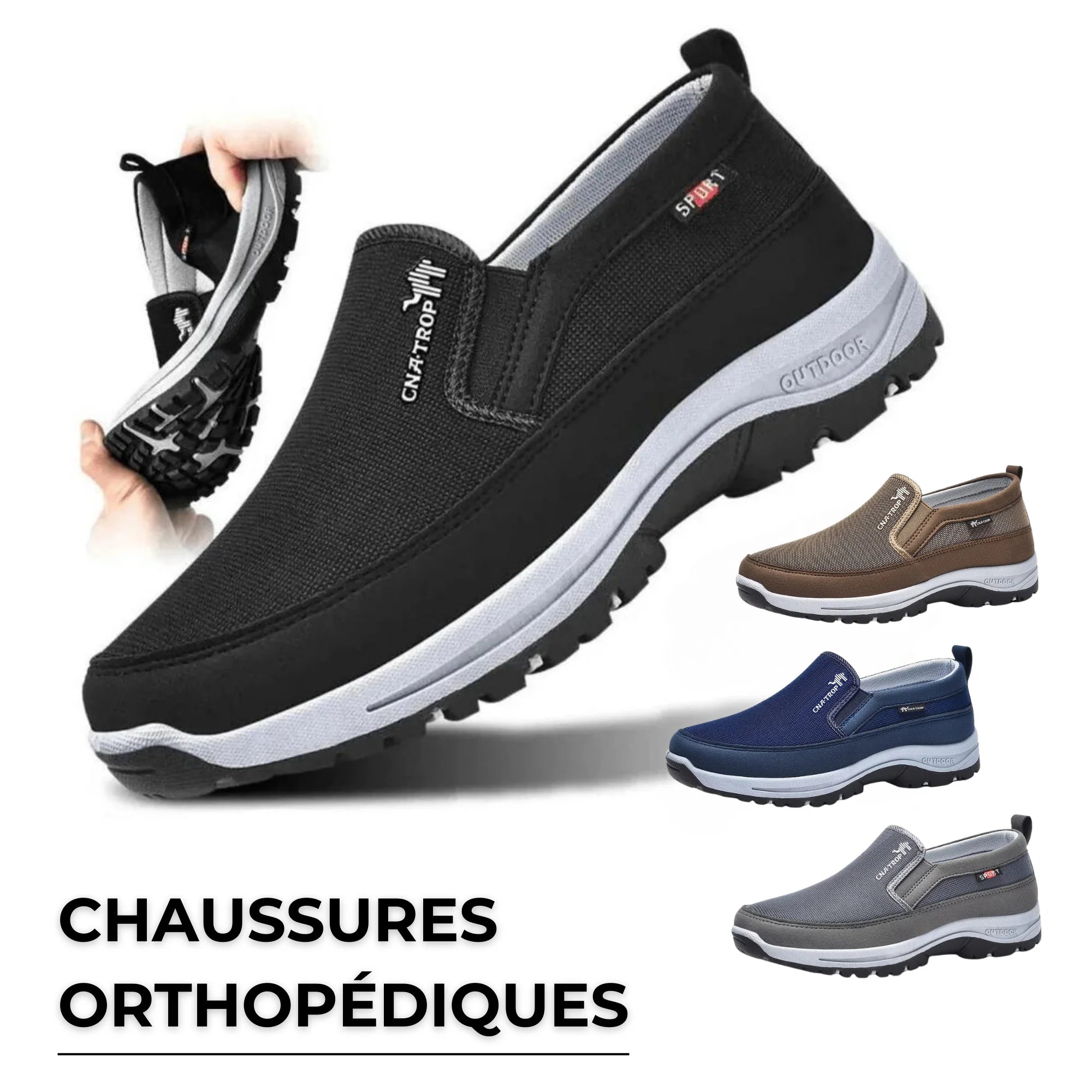 Chaussures orthopédiques pour un confort quotidien