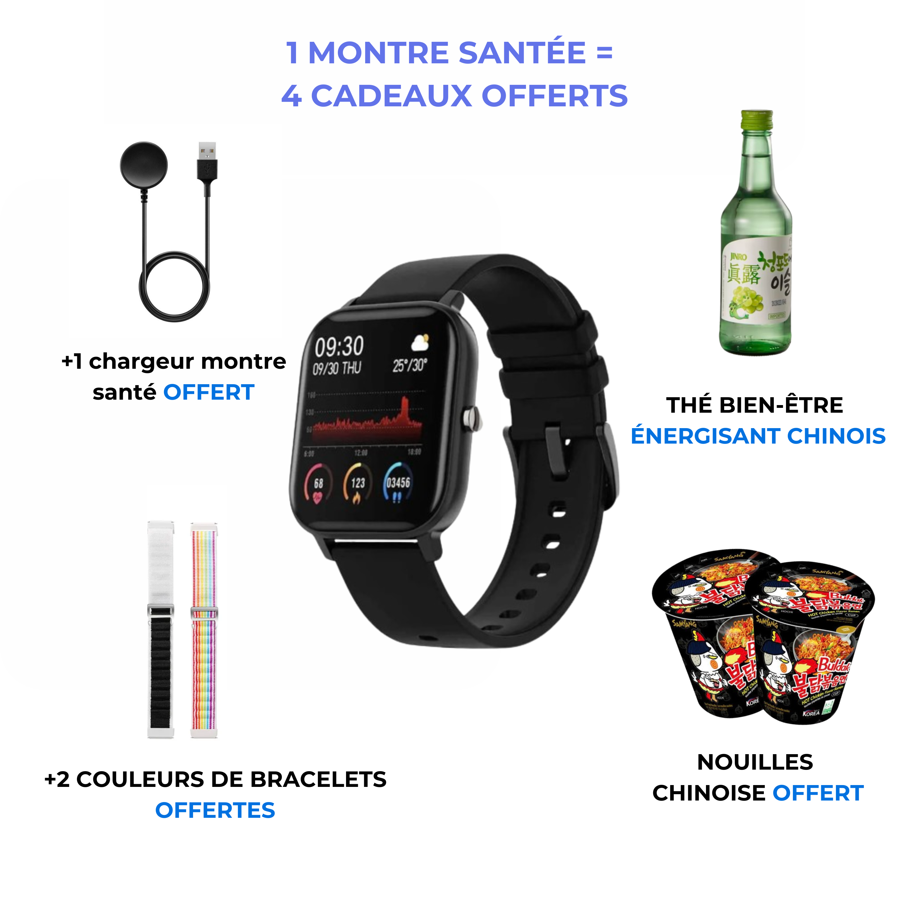 montre santée bien etre