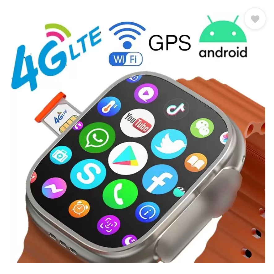 Téléphone montre 4G qui prend SIM